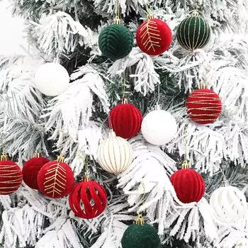 Рождественские шары, украшения, праздничный декор, елочные украшения F