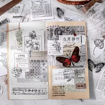 Рождественские штампы Набор штампов Изготовление открыток своими руками Фестивали Альбом Скрапбукинг Дни рождения Поздравительная открытка Простой в использовании трафарет