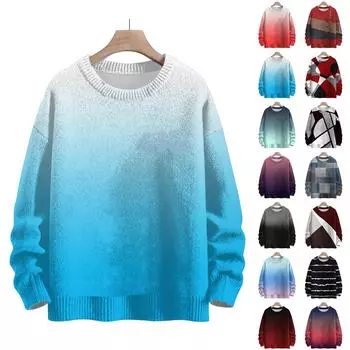 Рождественские толстовки для детей, вязаные свитера для мальчиков и девочек, симпатичные рубашки, осенние свитера с круглым вырезом, топы 90