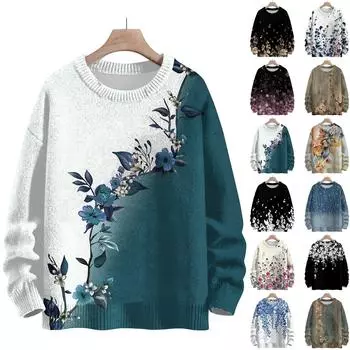 Рождественские толстовки для детей, вязаные свитера для мальчиков и девочек, симпатичные рубашки, осенние свитера с круглым вырезом, топы 100 армия зеленый