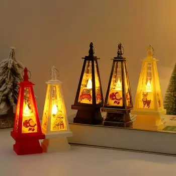 Рождественские украшения Детская переносная башня Ветряные огни Санта-Клаус Снеговик Костюм Реквизит White snowman