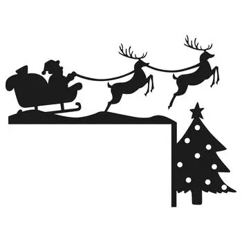 Рождественские украшения для дома, напечатанные на 3D-принтере Рождественские украшения One Size