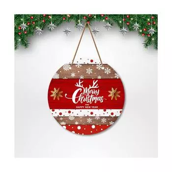 Рождественские украшения для дома URBOII™ размером 9,5 х 9,5 дюймов. Предметы рождественского декора, рождественские украшения для дома, рождественские подарки для друзей.