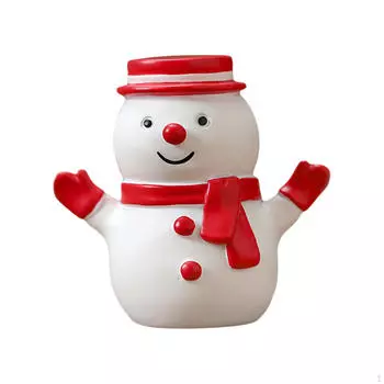 Рождественские украшения для стола, фигурки снеговика, традиционная классическая кукла, праздничное украшение для камина