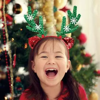 Рождественские украшения Головной убор Украшения для рождественской вечеринки Головные уборы 13