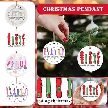 Рождественские украшения, интересные рождественские украшения, рождественские подарки, подарки Санты, рождественские подарки One Size