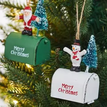 Рождественские украшения из кованого железа с воздушным шаром и парашютом H