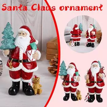 Рождественские украшения из смолы, украшение для рождественской елки, украшение для домашнего стола, праздничный подарок на вечеринку One Size