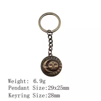 Рождественские украшения персонализированный брелок для ключей Солнце Брелок Дешевые вещи Самолет Брелок A22-1pcs-7x27mm