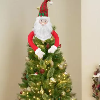 Рождественские украшения плюшевые куклы универсальные украшения для вечеринок на Новый год Santa