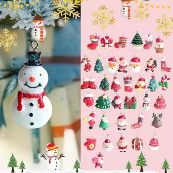 Рождественские украшения Подвеска в виде елки, Подвеска в виде снеговика Украшения для автомобиля Рождественские украшения Украшения Декор для домашнего декора Праздничная вечеринка One Size