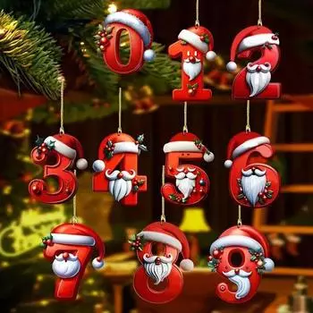 Рождественские украшения, подвесной знак, рождественский деревянный дверной знак для внутреннего и наружного декора стен и дверей, украшения для рождественской елки, принадлежности для рождественской вечеринки One Size