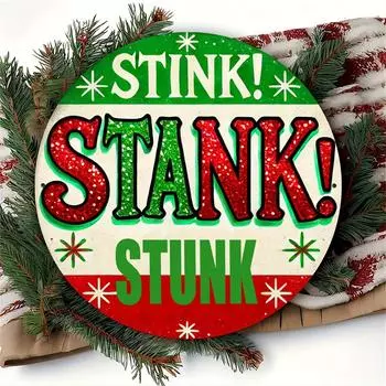 Рождественские украшения Подвесные вывески Дверной знак для праздничного декора Веселые рождественские тематические товары для вечеринок Двор Крыльцо Стена Окно Украшение детской комнаты One Size