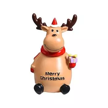 Рождественские украшения, Полимерные украшения для дома, Рождественские украшения, Настольные украшения One Size