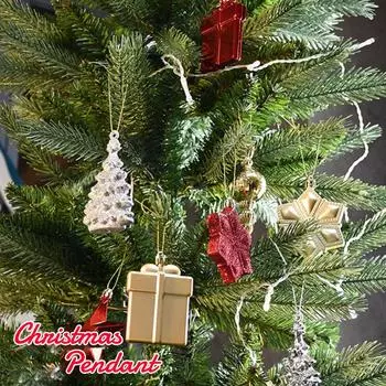 Рождественские украшения Рождественская елка Кулон Xmas Diy Новый год 2023 Вечеринка Подарки Ноэль Снабжение Navidad 2022 Домашний декор