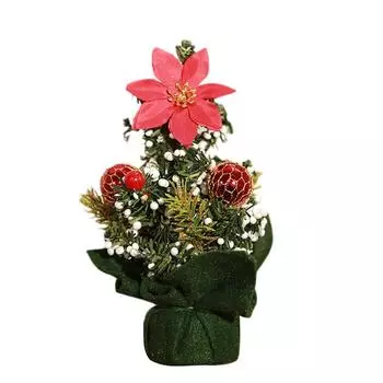 Рождественские украшения Рождественская елка Маленькая сосна Стол Офисное украшение