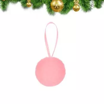 Рождественские украшения Рождественская елка Мягкий шар Подвесное украшение Рождественская атмосфера One Size