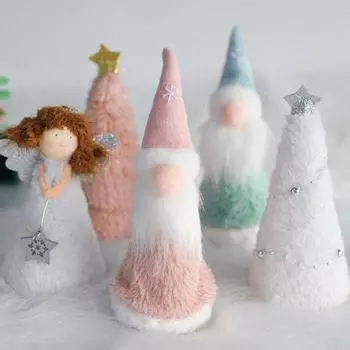 Рождественские украшения Рождественские украшения Рождественская елка Верхние украшения Аксессуары Подвеска Санта-Клаус Ангел Christmas tree