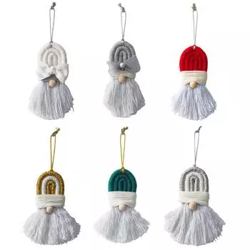 Рождественские украшения Санта-Клаус, подвеска на елку, серебро