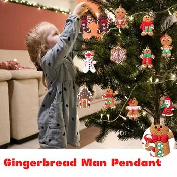 Рождественские украшения Снежные украшения Подвесные снежные рождественские украшения, подвеска на елку One Size