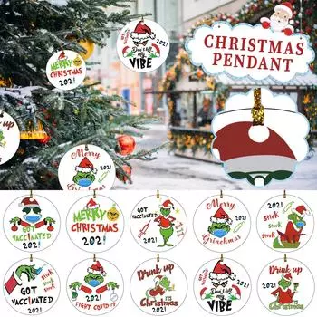 Рождественские украшения, сувениры, подарки для женщин и мужчин, товары для детей, детские чулки, декор рождественской елки, подвесные украшения на память чёрный