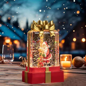 Рождественские украшения светодиодные ночные огни поделки ветряная лампа микро-ландшафтный орнамент Green christmas tree