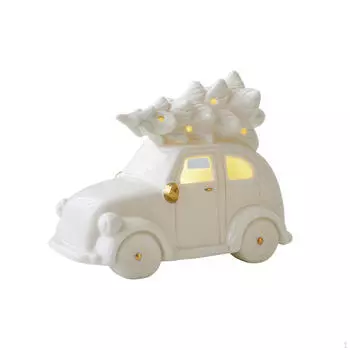 Рождественские украшения, светящиеся статуи, рождественские украшения с ночником, настольные фигурки для свадебного магазина Gift Box