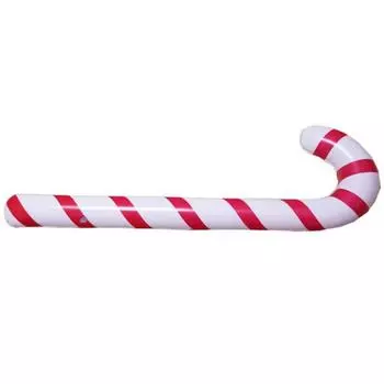 Рождественские украшения, трость, модная тонкая работа, ПВХ, рождественские украшения, трость, надувная трость Санта-Клауса, игрушка, Рождественская палка