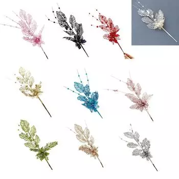 Рождественские украшения, украшения, ветки деревьев, плагины для рождественской елки, принадлежности для создания атмосферы, имитация веток деревьев и черенки One Size армия зеленый