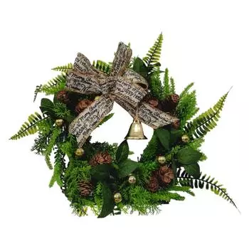 Рождественские украшения Венок Окна Двери Висит Рождественский венок