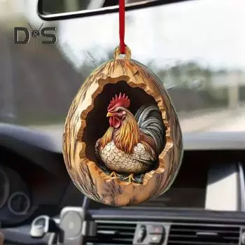 Рождественские украшения в виде животных 2D Акриловые украшения в виде лесных животных Веселые принты с животными Совы Еноты Коалы Праздничные украшения K