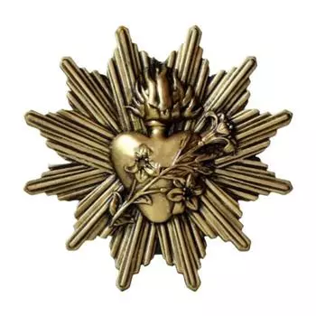 Рождественские украшения Yousheng, католические, Священное Сердце Иисуса, подвесные украшения, подвеска из смолы для домашних вечеринок, религиозный декор B