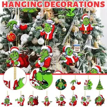Рождественские украшенияРождественские елочные украшенияДекоративные подвесные рождественские фигуркиДомашние вечеринки One Size