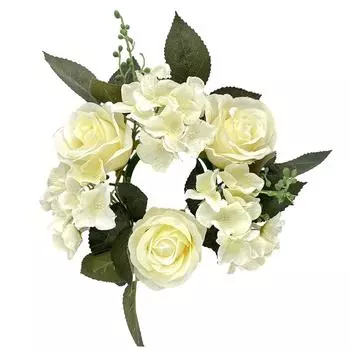 Рождественские венки со свечами, рождественские венки, подсвечники, 8 дюймов, рождественские гирлянды, маленькие венки для праздника, гостиной, фермерского дома темно-розовый