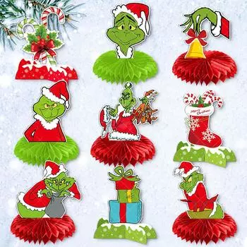 Рождественские висячие вихревые украшения Рождественские висячие завитки растяжки Спиральные завитки Потолочный декор на Рождество Рождественские праздничные атрибуты One Size