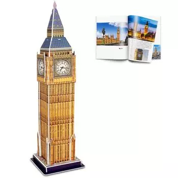 Рождественский 3D-пазл, подарок, образовательный, популярный, подарок на день рождения, сборная игрушка, всемирно известное место, модель Биг-Бена, интерьерная фигурка, дети, взрослые, ремесло
