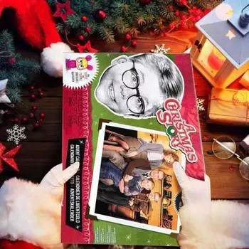 Рождественский адвент-календарь 2024 года 24-дневный календарь обратного отсчета до рождественских каникул Подарки Слепая коробка