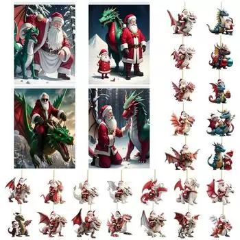 Рождественский адвент-календарь 2024 года, рождественские календари обратного отсчета, 24 дня сюрпризов, фигурка динозавра, декор, рождественский коллекционный набор style A