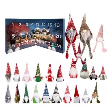Рождественский адвент-календарь коллекционные предметы 2D забавные животные набор памятные предметы коллекционные предметы домашний декор
