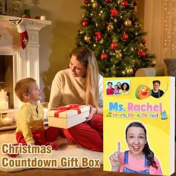 Рождественский адвент-календарь обратный отсчет до праздников акриловый набор украшений рождественская елка подвесной кулон декор D