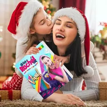 Рождественский Адвент-календарь, обратный отсчет до праздников, акриловый набор украшений, подвесная рождественская елка E