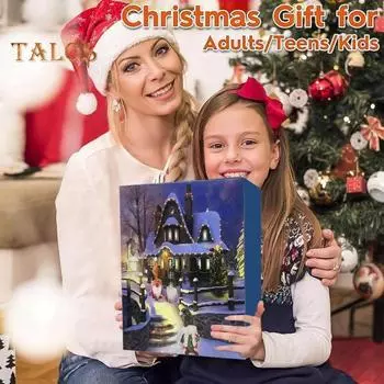 Рождественский адвент-календарь с гномами 2024 года, календарь обратного отсчета на 24 дня, рождественский адвент-календарь с куклой-гномом, праздничное украшение, подарок A