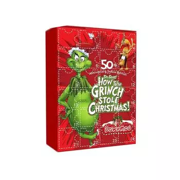 Рождественский адвент-календарь с обратным отсчетом, детский адвент-календарь, коробка-сюрприз, Рождественский адвент-календарь, подарок-сюрприз One Size