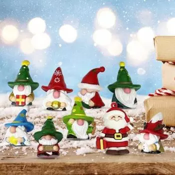 Рождественский адвент-календарь Yousheng Gnome 2024, 24 гнома, украшения, праздничный отсчет, декор, волшебные гномы, коллекционные игрушечные фигурки, украшение для детей