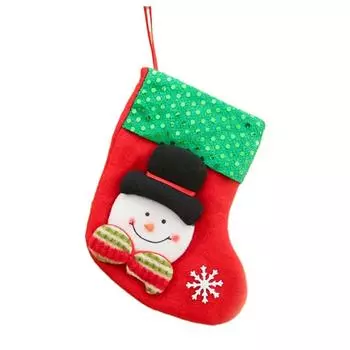 Рождественский эльф Сапог Обувь Сумка Чулок Рождественская елка Украшение Подвесной Конфетный Подарок elk