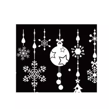 Рождественский ангел Наклейка на витрину Рождественское украшение Гостиная Окна Наклейка на стену