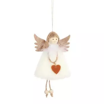 Рождественский ангел орнамент Рождественская елка подвесное украшение кулон подарок новый разноцветный