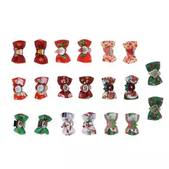 Рождественский бант для волос для собак, милый разноцветный пучок для волос для домашних животных с резинкой для щенков и кошек