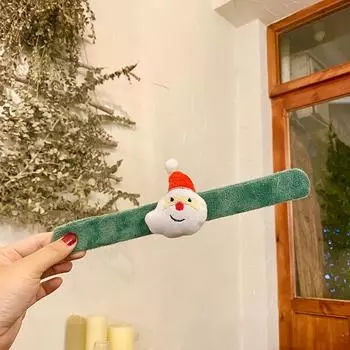 Рождественский браслет Санта-Клаус Лось Рождественская шапка Браслет «Рождественская елка»