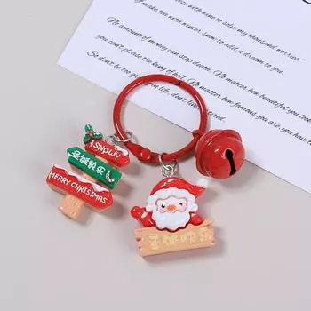 Рождественский брелок креативный мультяшный снеговик Санта-Клаус рождественская елка брелок сумка подвеска декоративные аксессуары подарки